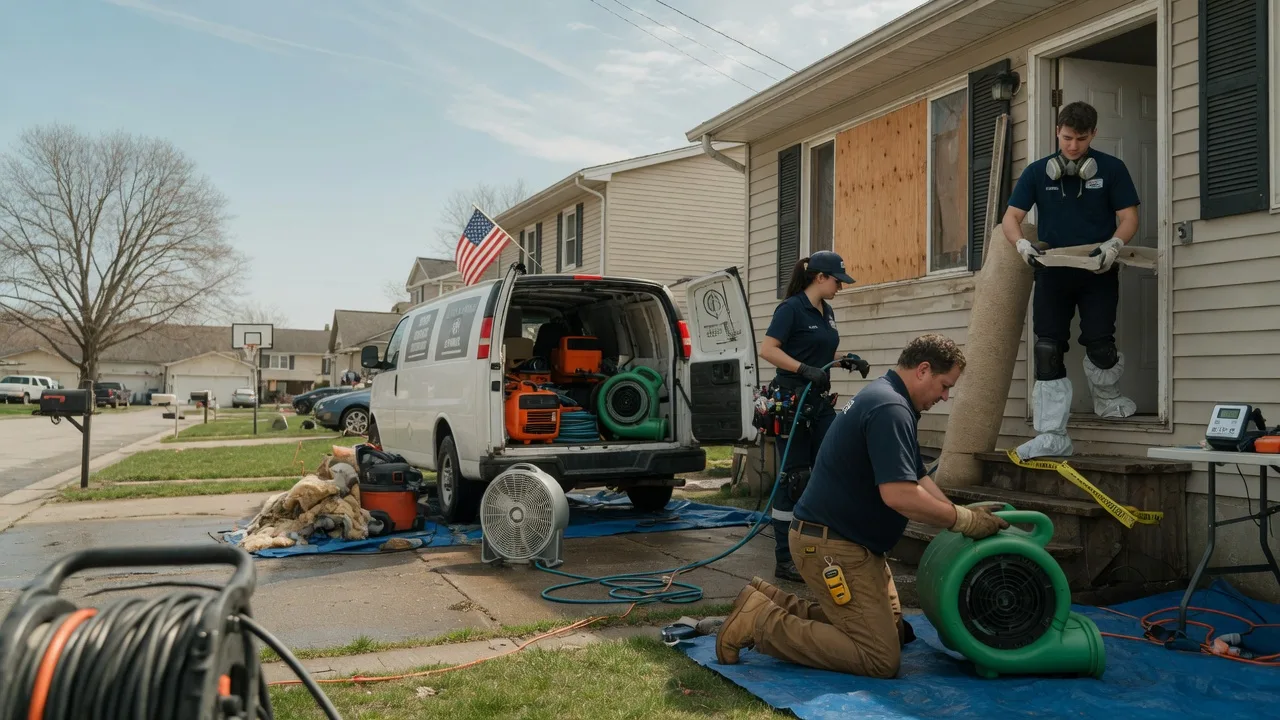 Water Damage Restoration in Call, TX near me